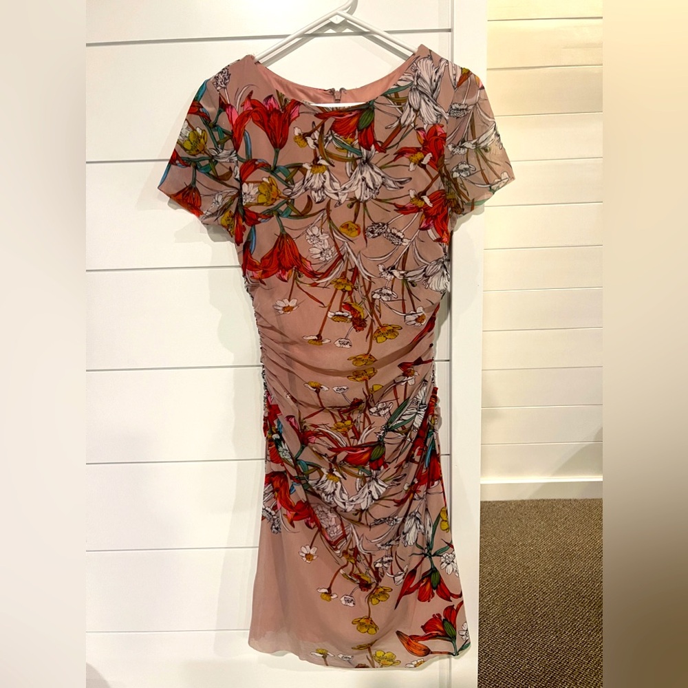 Kay Unger dress with ruching